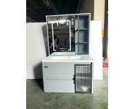 Tủ AKHOA PVC 09-80 màu Ghi
